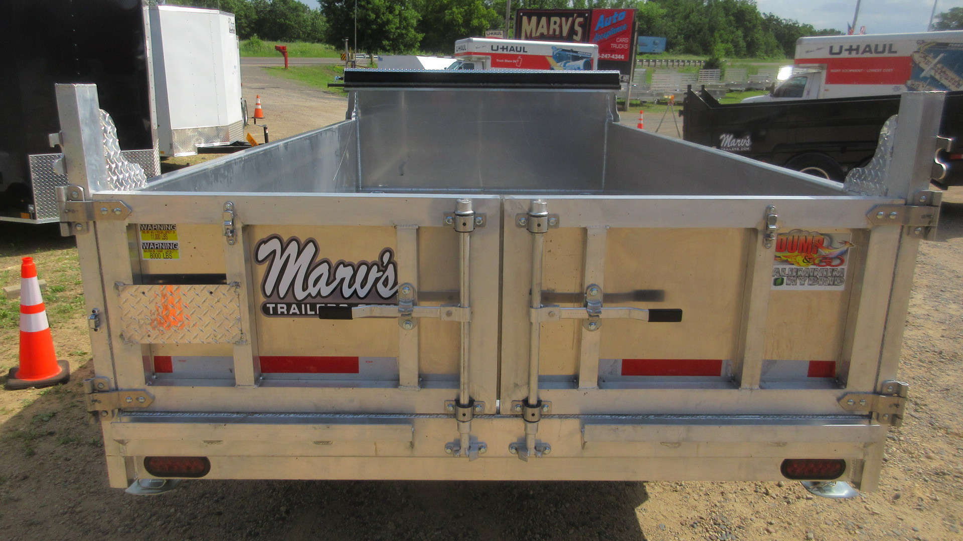 New 2026 Quality Steel and Aluminum Hybrid Dump Trailer