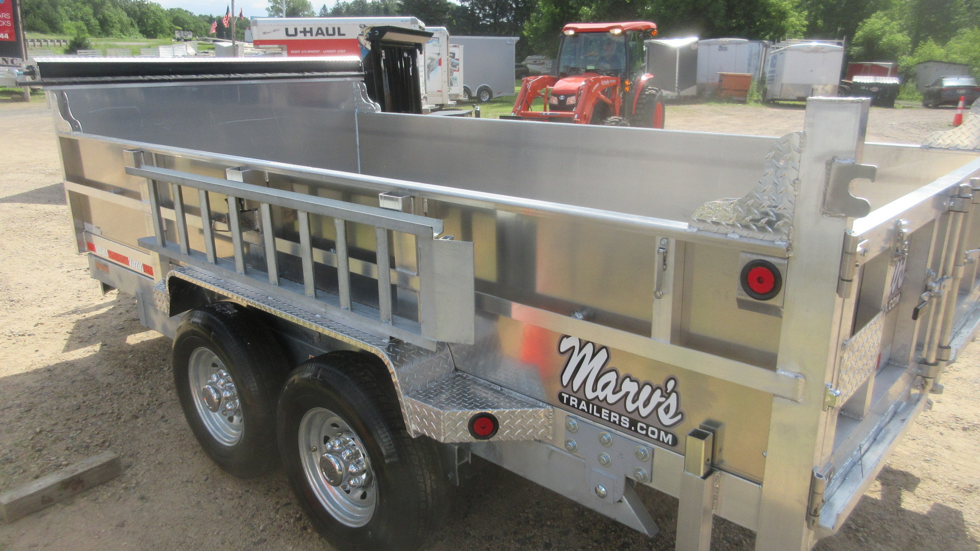 New 2026 Quality Steel and Aluminum Hybrid Dump Trailer