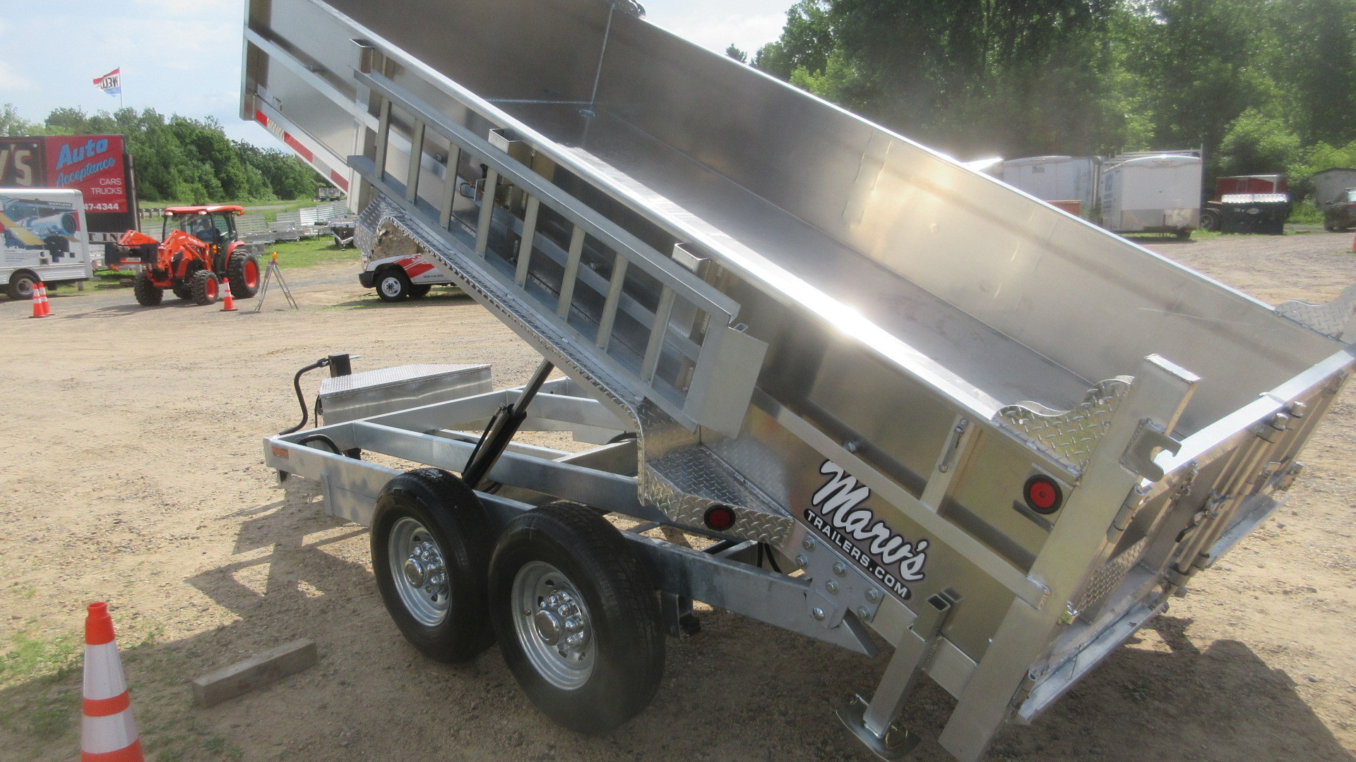 New 2026 Quality Steel and Aluminum Hybrid Dump Trailer