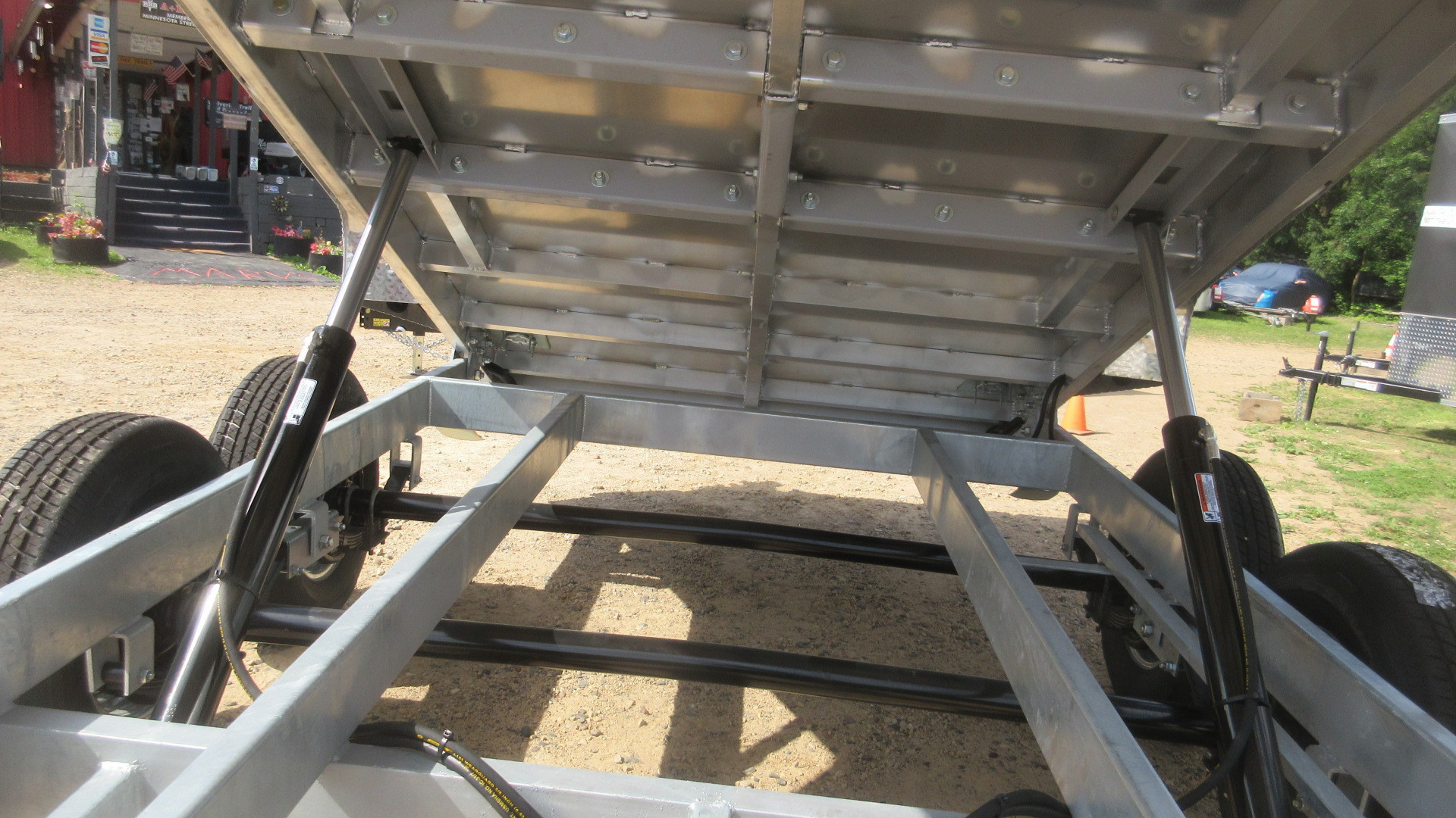 New 2026 Quality Steel and Aluminum Hybrid Dump Trailer