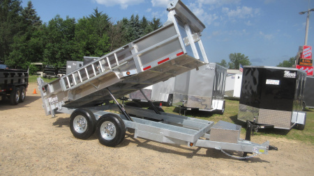 New 2026 Quality Steel and Aluminum Hybrid Dump Trailer
