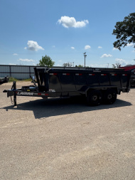 New 2025 Lamar Trailers 83X14 16K TELESCOPIC Dump Trailer