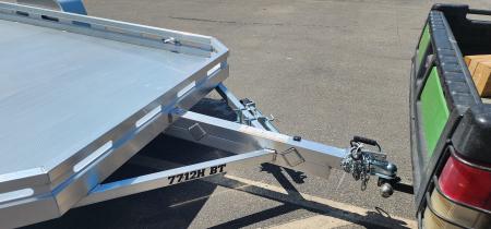 New 6.5' x 12' ALUMA 7712H Aluminum Utility Trailer 3k***SALE