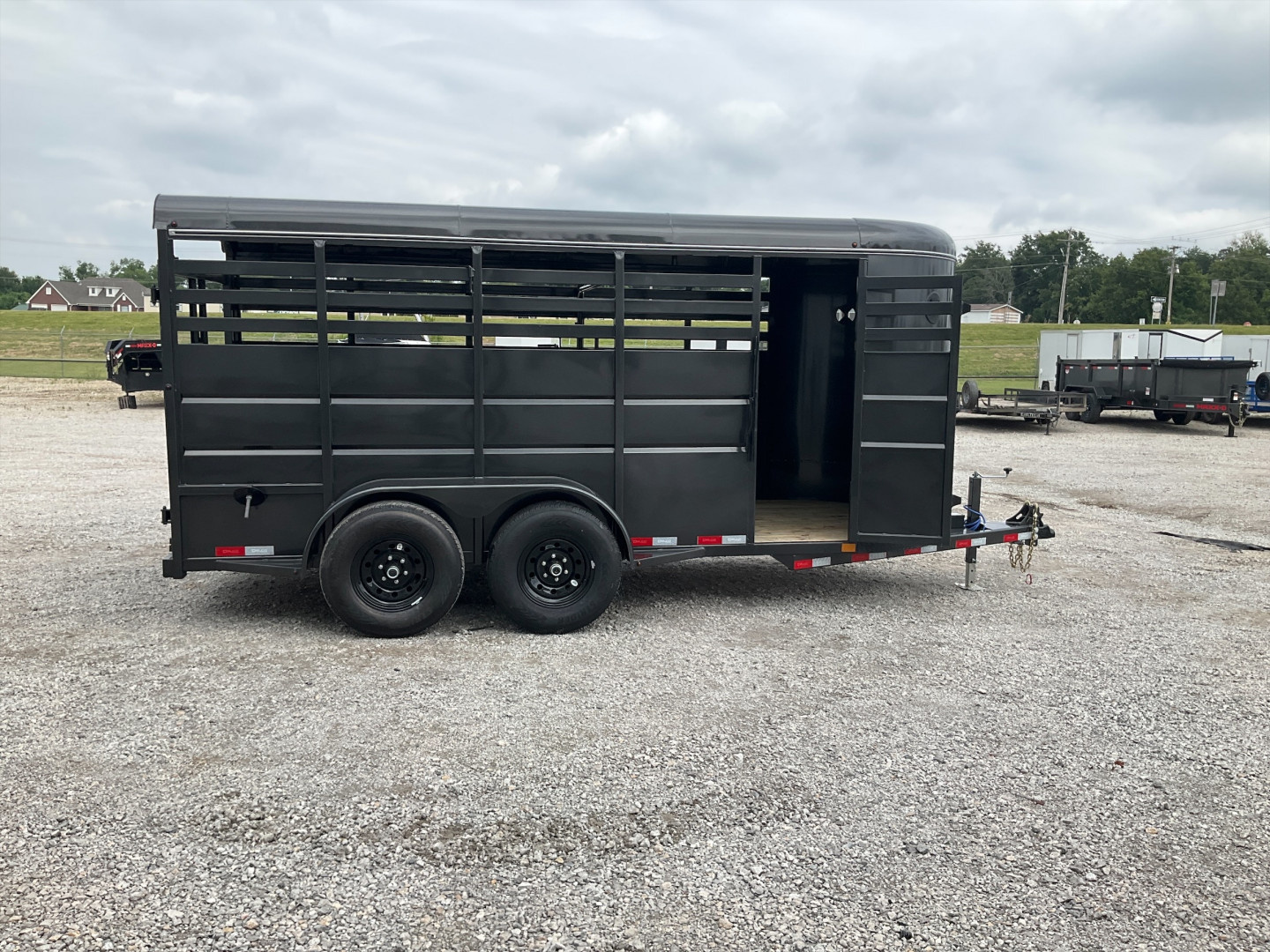 New 2026 Delco 6'x16' BP Livestock Trailer - S6