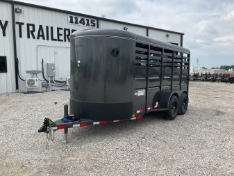 New 2026 Delco 6'x16' BP Livestock Trailer - S6