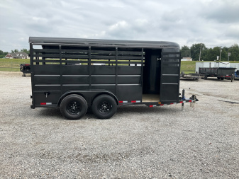 New 2026 Delco 6'x16' BP Livestock Trailer - S6