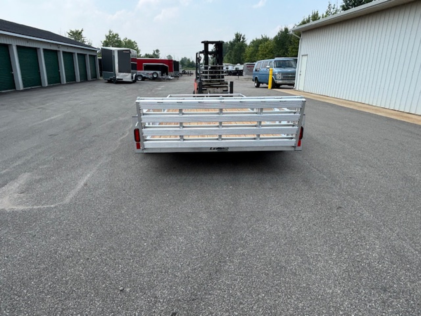 New 2026 Legend Trailers 7x16 Open Deluxe All Aluminum Utility Trailer