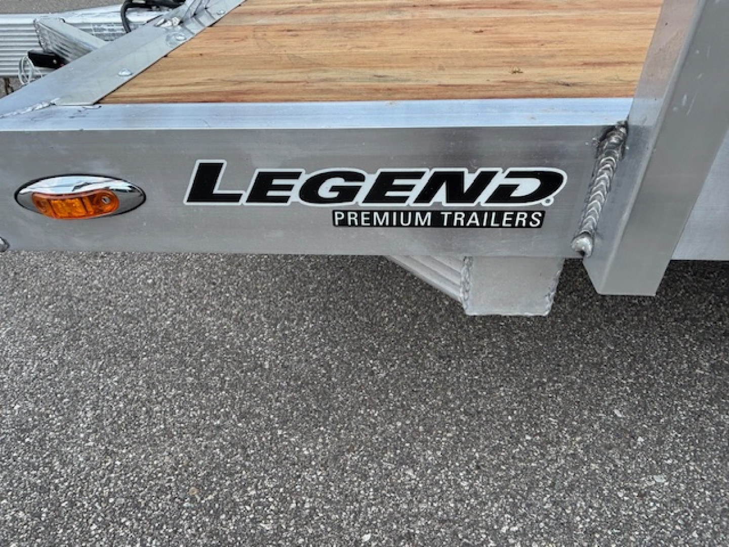 New 2026 Legend Trailers 7x16 Open Deluxe All Aluminum Utility Trailer