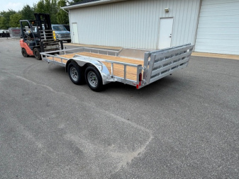 New 2026 Legend Trailers 7x16 Open Deluxe All Aluminum Utility Trailer
