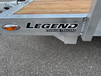New 2026 Legend Trailers 7x16 Open Deluxe All Aluminum Utility Trailer
