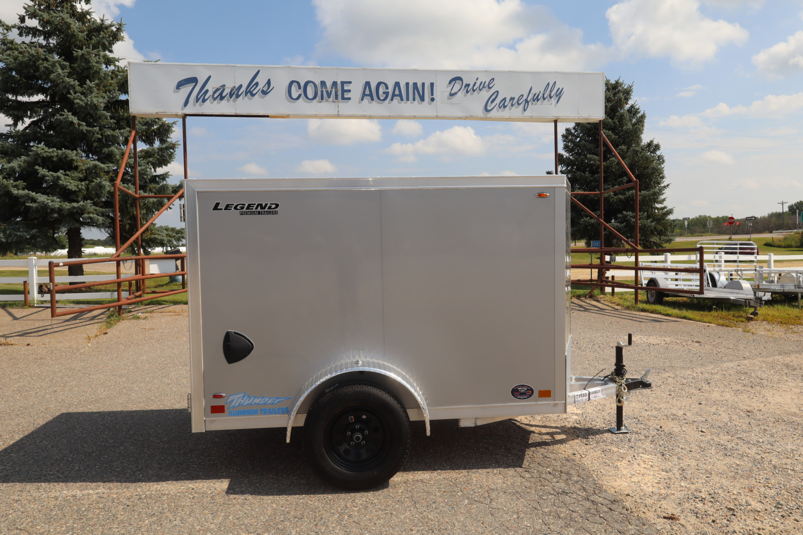 New 2026 Legend Trailers 5x9' Cargo / Enclosed Trailer