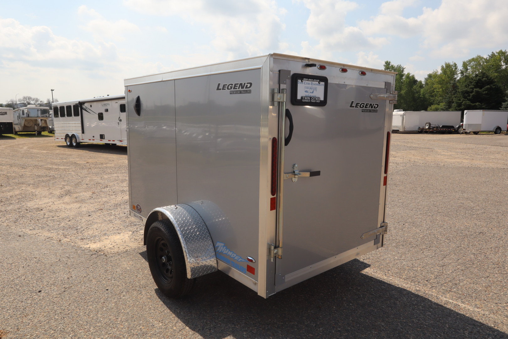 New 2026 Legend Trailers 5x9' Cargo / Enclosed Trailer