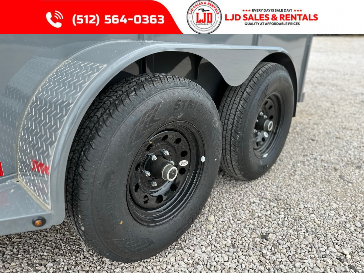 New 2026 Delco - 6'x16'x7' - 3 Horse Slant Trailer