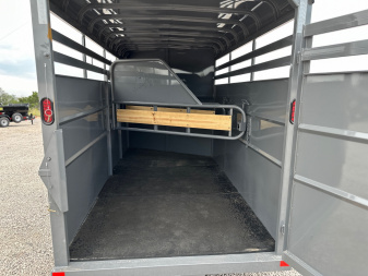 New 2026 Delco 6'x16'x7' 3 Horse Slant Trailer