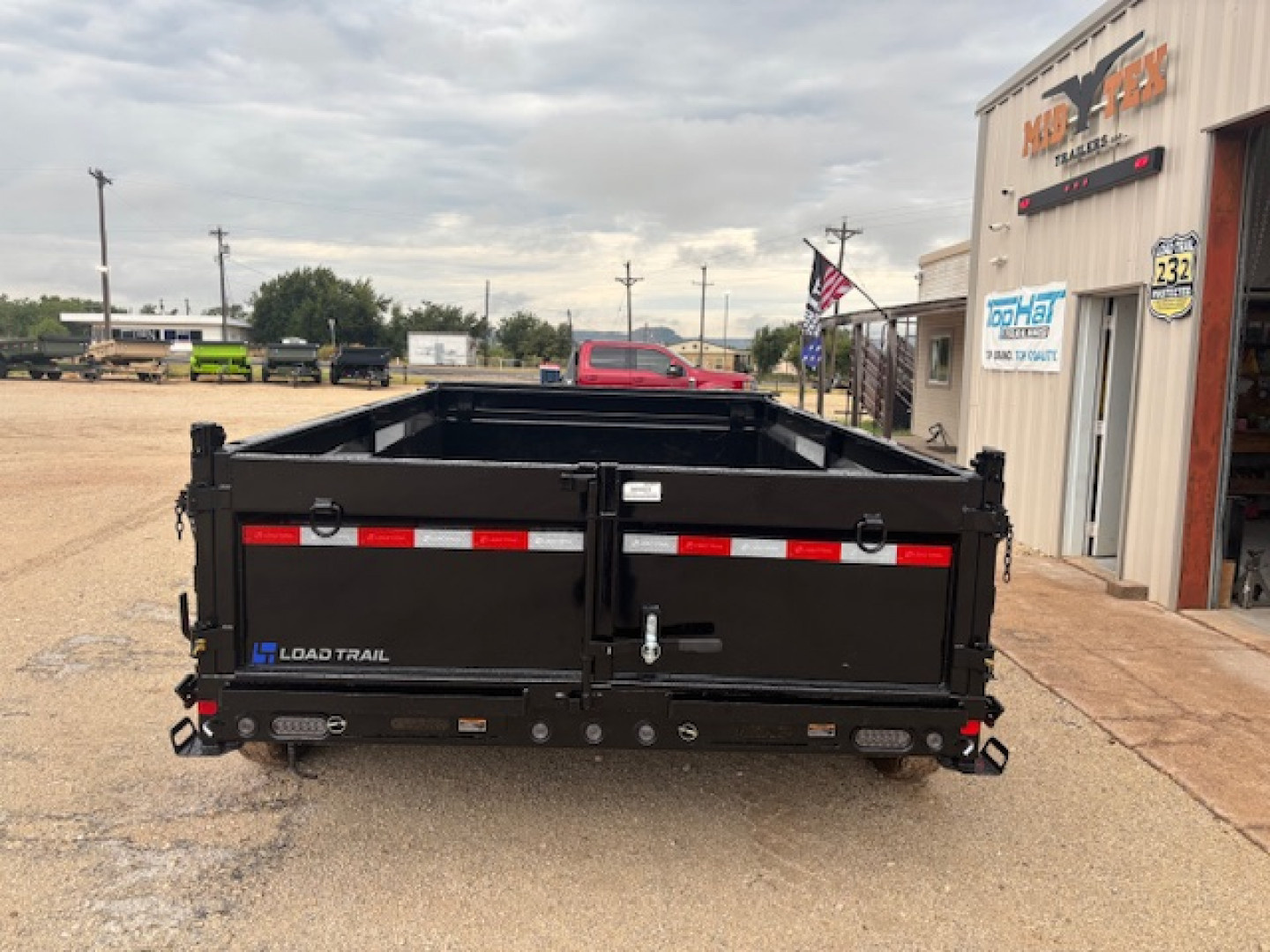 New 2026 Load Trail DT 12' x 83" Tandem Axle Dump Low-Pro Dump Trailer