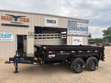 New 2026 Load Trail DT 12' x 83" Tandem Axle Dump Low-Pro Dump Trailer