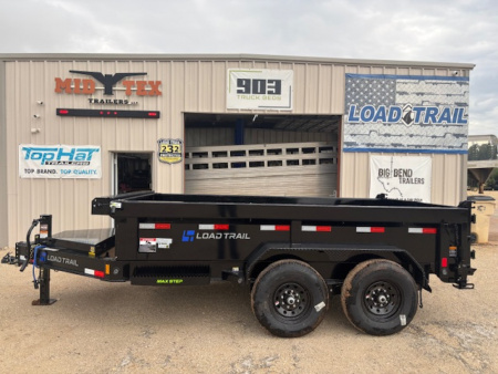 New 2026 Load Trail DT 12' x 83" Tandem Axle Dump Low-Pro Dump Trailer