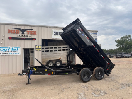 New 2026 Load Trail DT 12' x 83" Tandem Axle Dump Low-Pro Dump Trailer