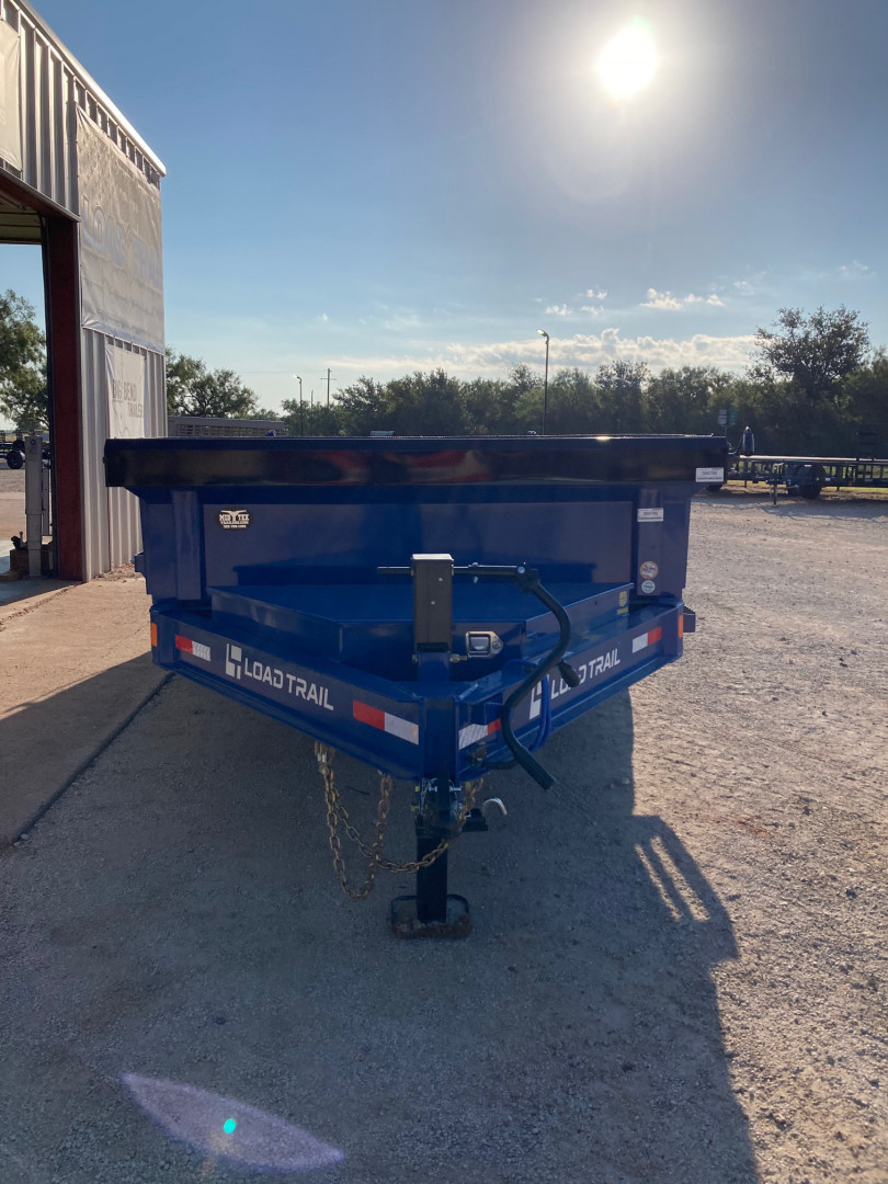 New 2026 Load Trail DT 14' x 83" Tandem Axle Low-Pro Dump Trailer(Blue)