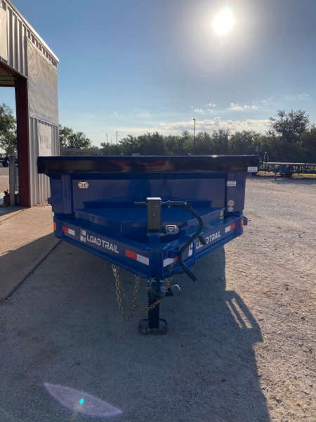 New 2026 Load Trail DT 14' x 83" Tandem Axle Low-Pro Dump Trailer(Blue)