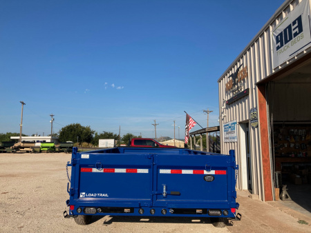 New 2026 Load Trail DT 14' x 83" Tandem Axle Low-Pro Dump Trailer(Blue)