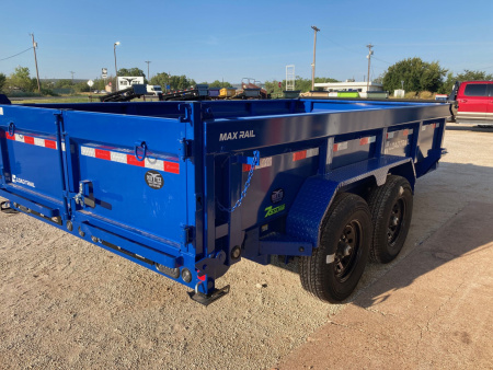 New 2026 Load Trail DT 14' x 83" Tandem Axle Low-Pro Dump Trailer(Blue)