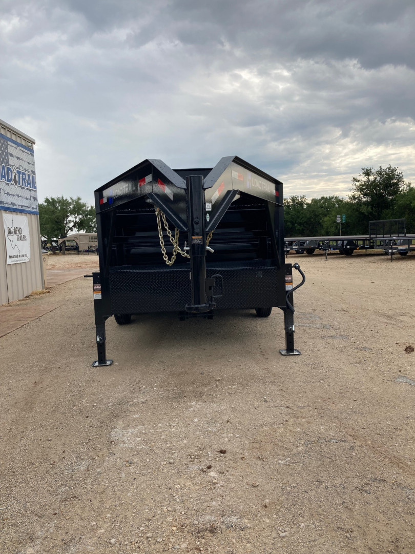 New 2026 Load Trail GD 16' x 83" Triple Axle Gooseneck Low-Pro Dump Trailer 36" Sides