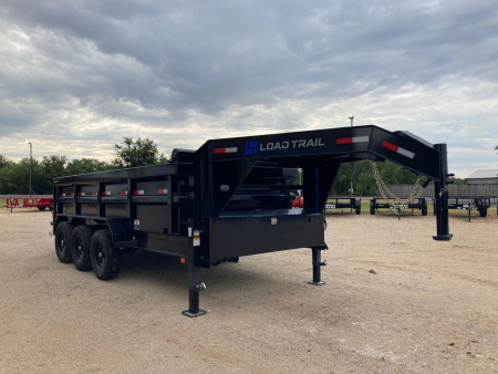 New 2026 Load Trail GD 16' x 83" Triple Axle Gooseneck Low-Pro Dump Trailer 36" Sides