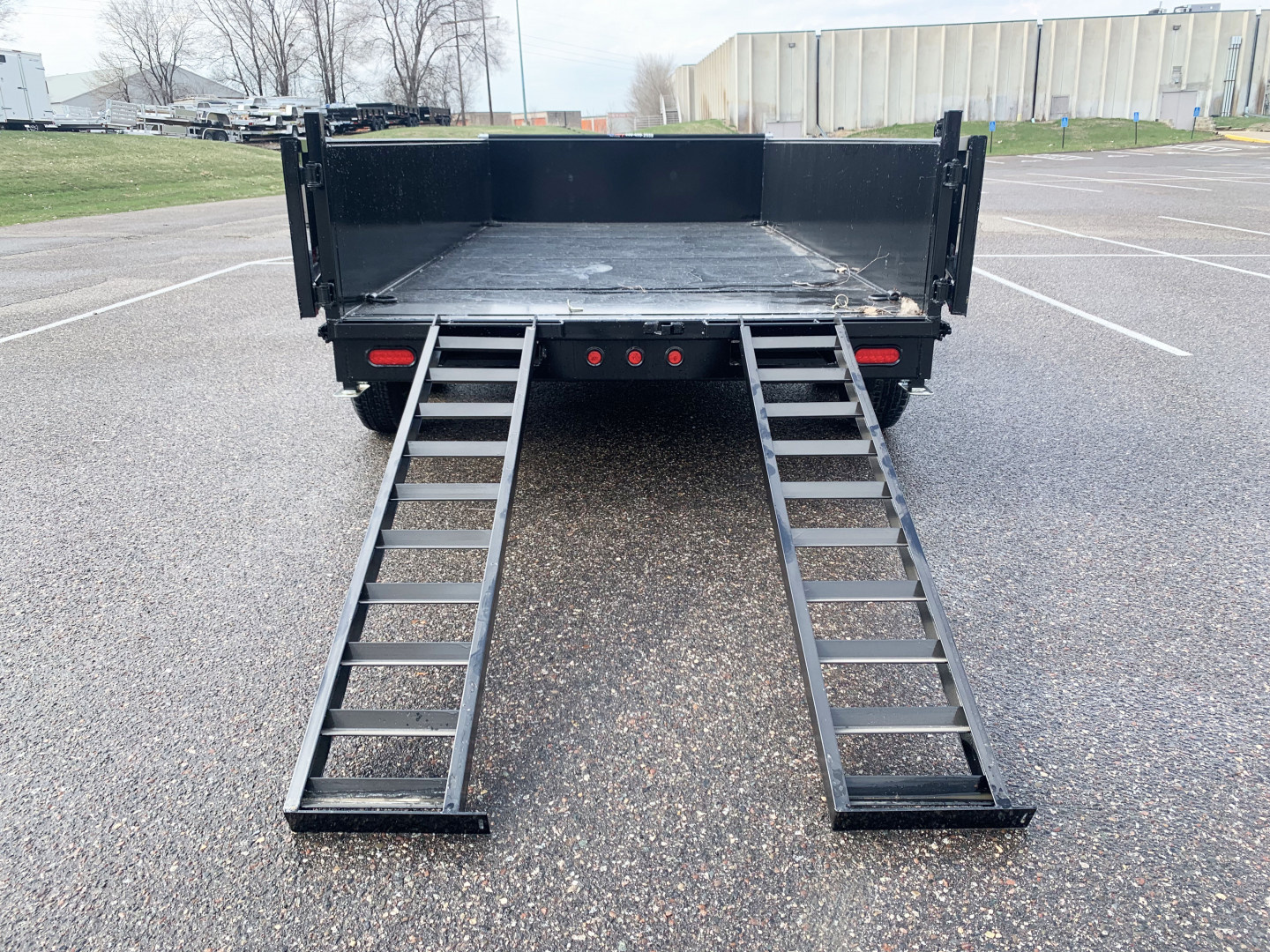 New 2025 Top Hat 7X14 Heavy Duty Dump Trailer
