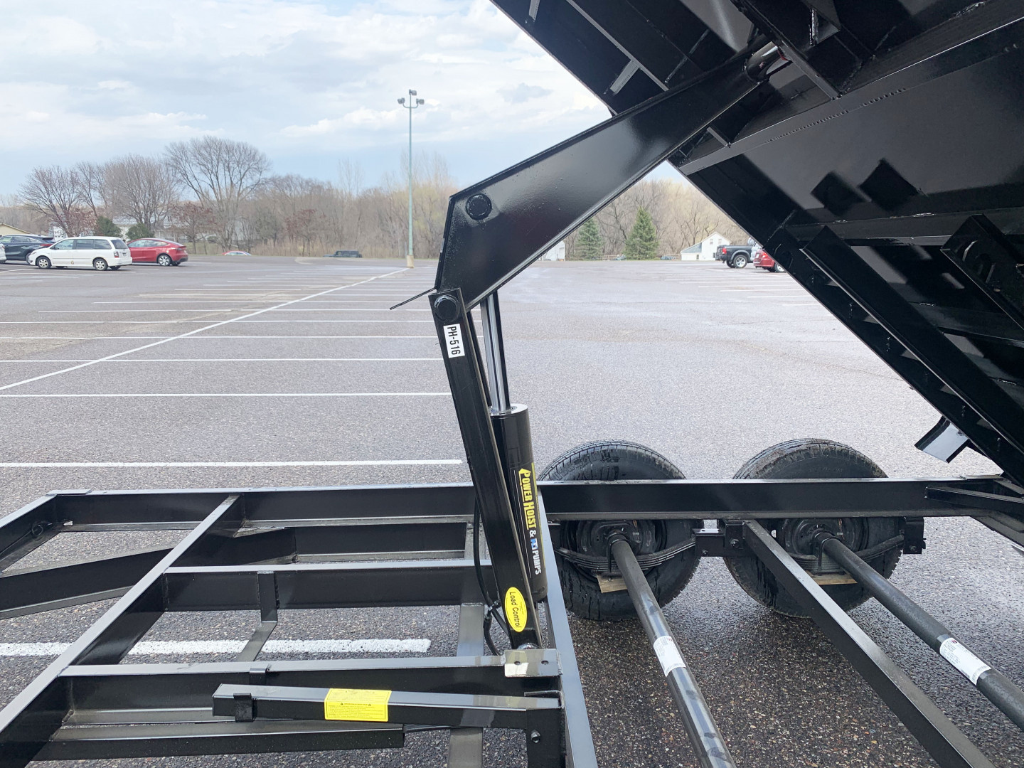 New 2025 Top Hat 7X14 Heavy Duty Dump Trailer