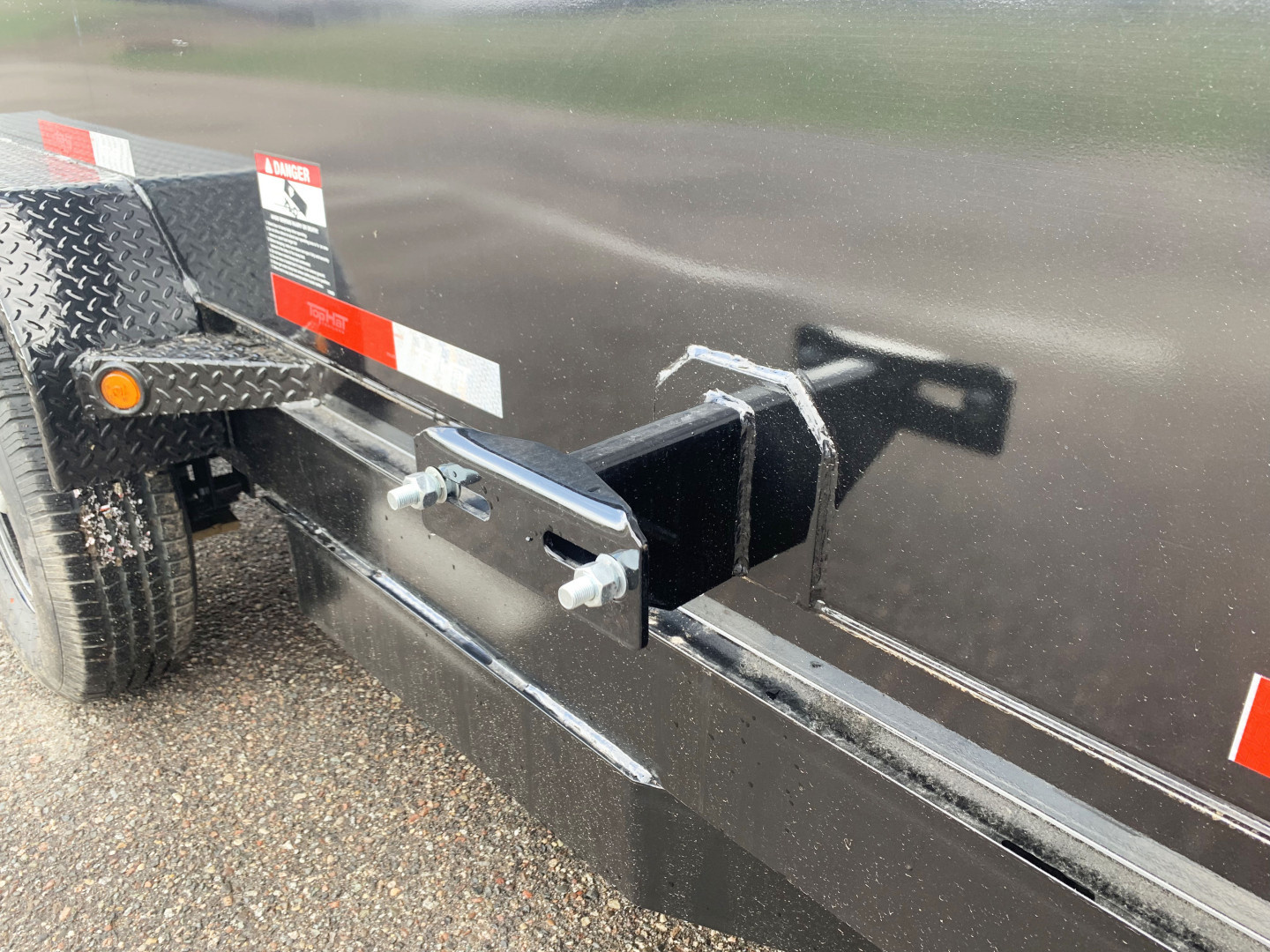 New 2025 Top Hat 7X14 Heavy Duty Dump Trailer