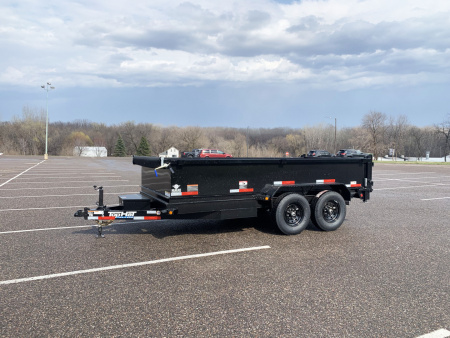 New 2025 Top Hat 7X14 Heavy Duty Dump Trailer