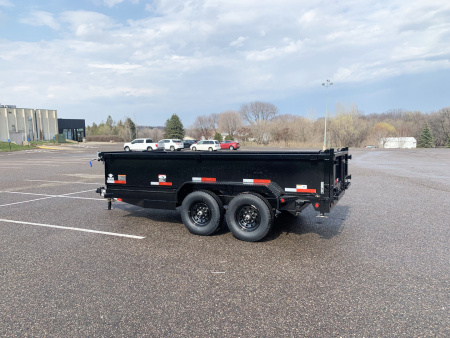 New 2025 Top Hat 7X14 Heavy Duty Dump Trailer