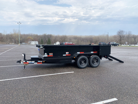 New 2025 Top Hat 7X14 Heavy Duty Dump Trailer
