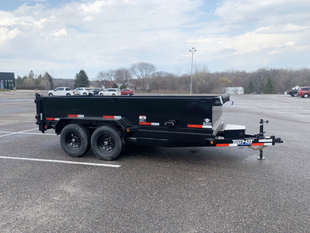 New 2025 Top Hat 7X14 Heavy Duty Dump Trailer