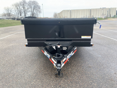 New 2025 Top Hat 7X14 Heavy Duty Dump Trailer