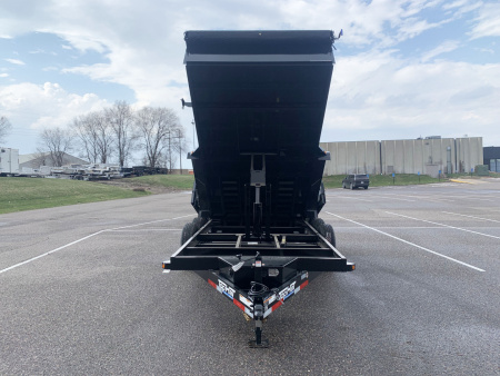 New 2025 Top Hat 7X14 Heavy Duty Dump Trailer