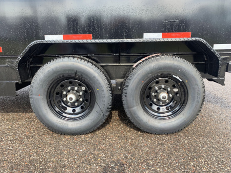 New 2025 Top Hat 7X14 Heavy Duty Dump Trailer