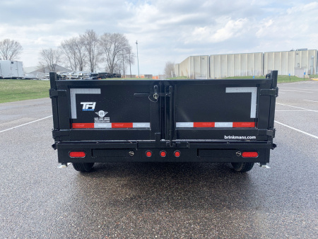 New 2025 Top Hat 7X14 Heavy Duty Dump Trailer