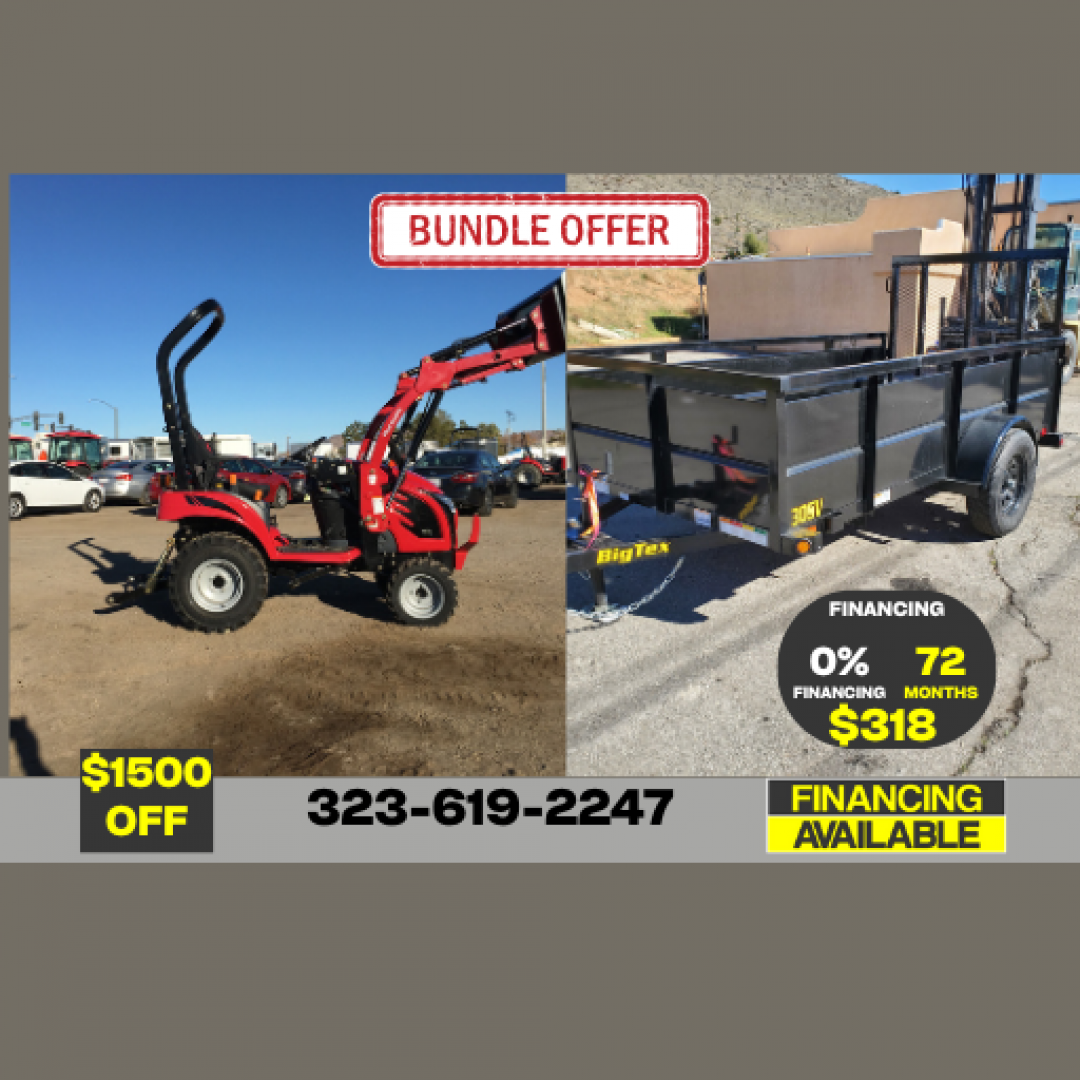 New 2025 Mahindra eMax 20S HST Tractor