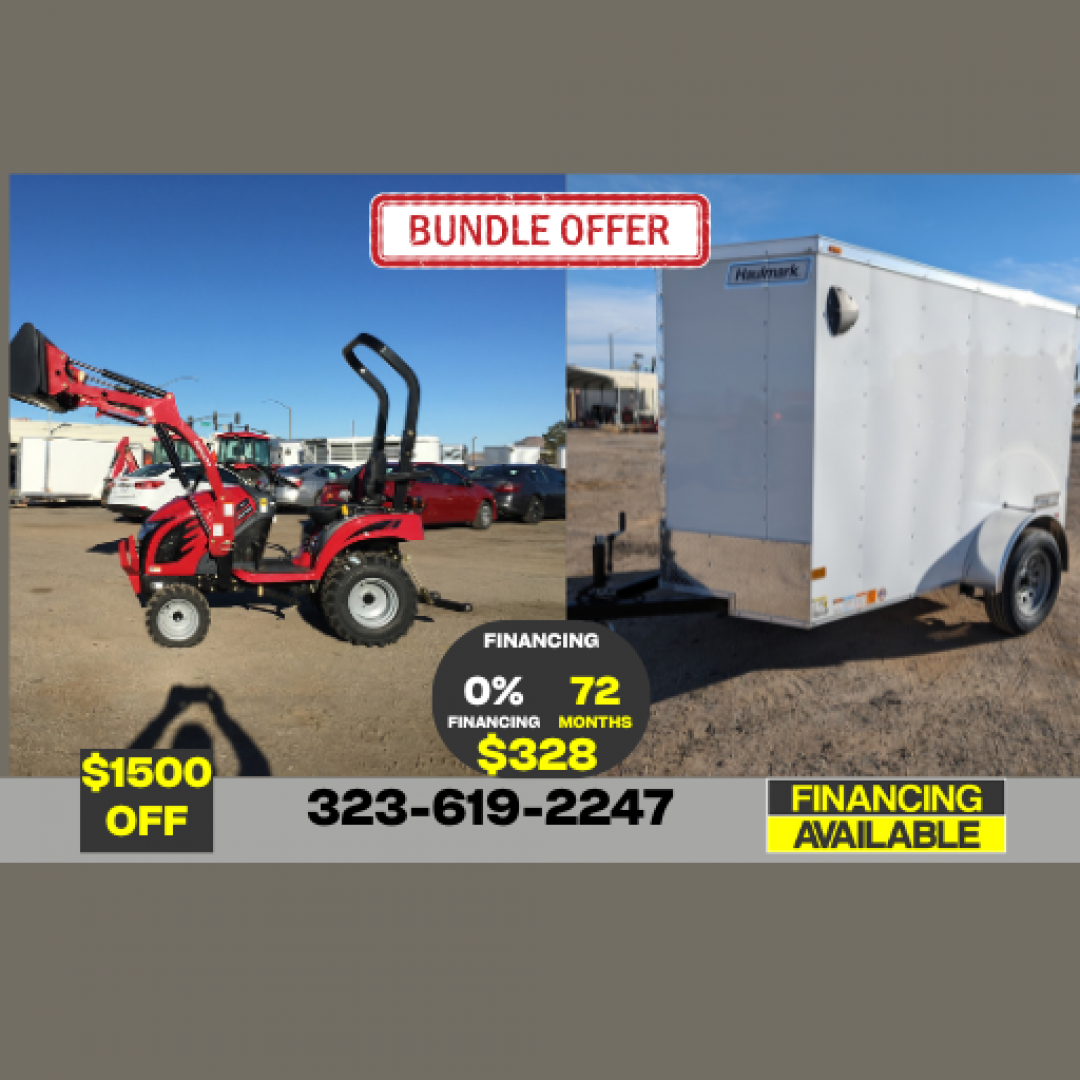 New 2025 Mahindra eMax 20S HST Tractor