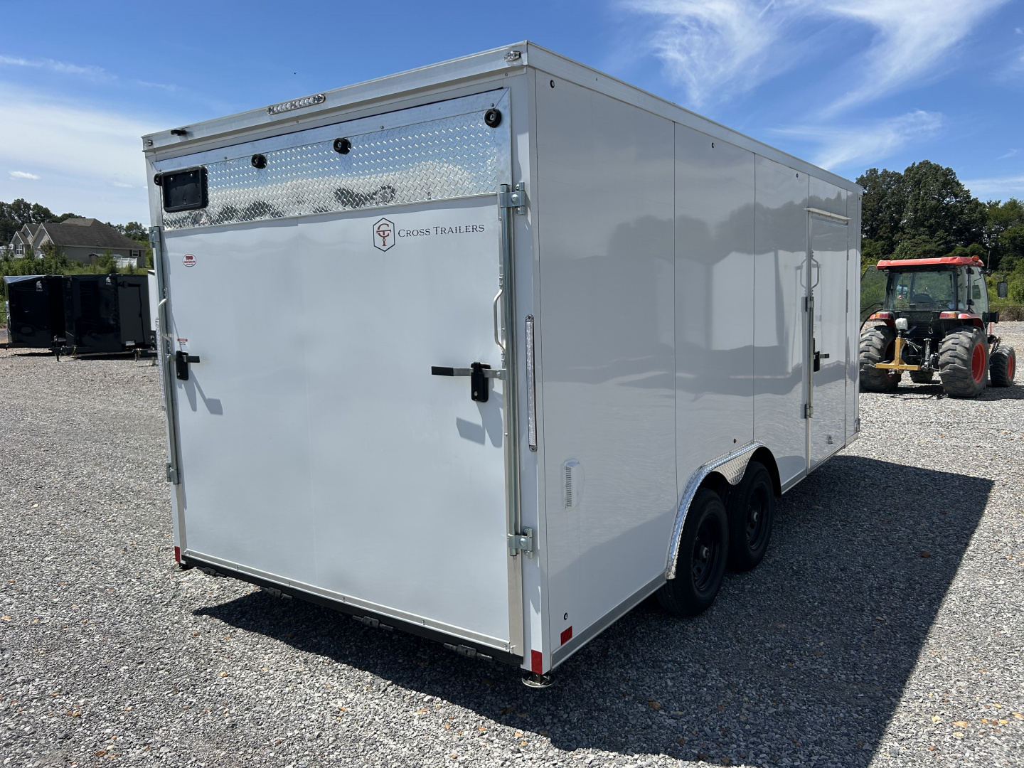Used 2025 Cross 8.5'X18' 10K Enclosed Trailer MAULER PKG
