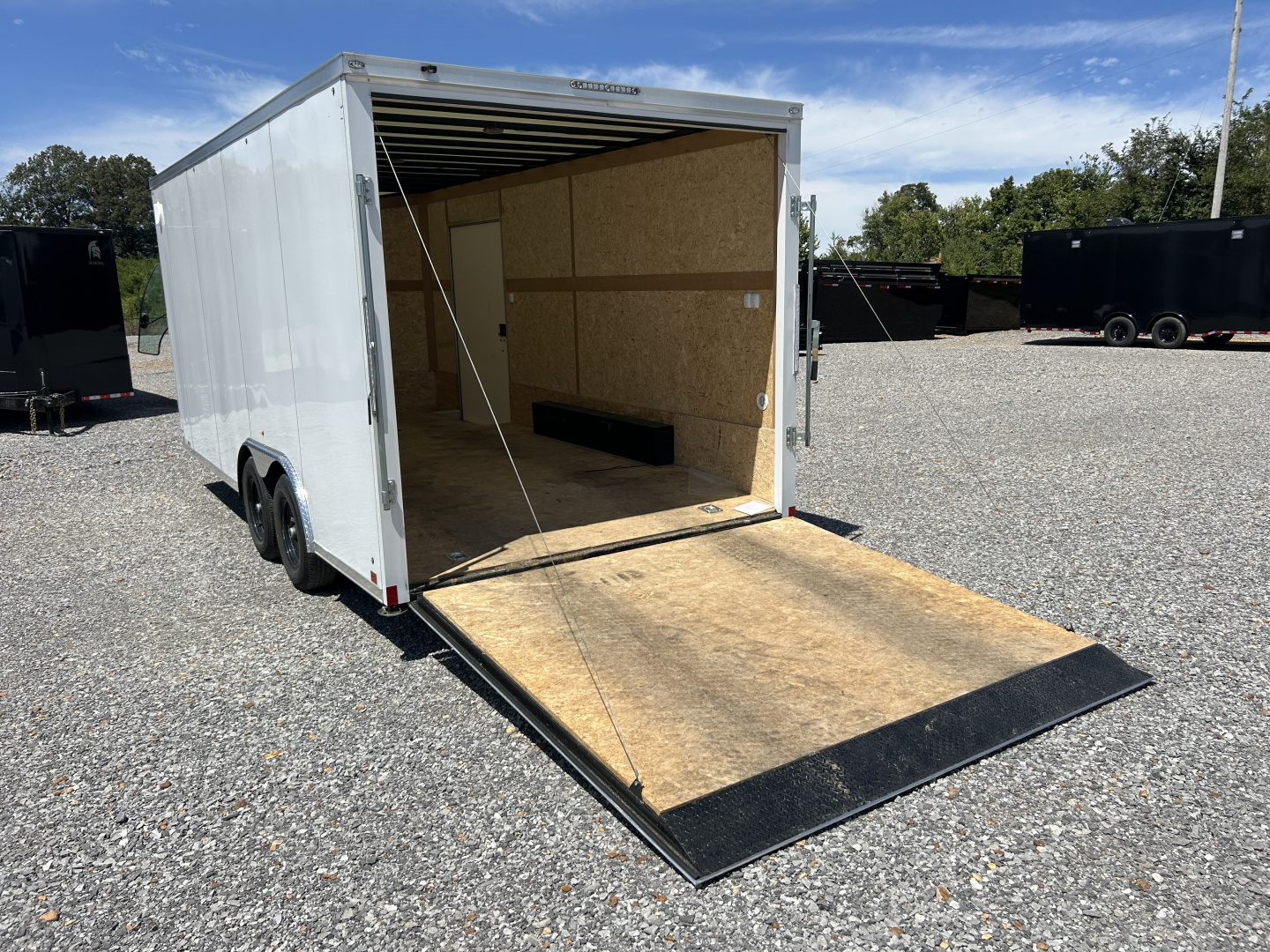 Used 2025 Cross 8.5'X18' 10K Enclosed Trailer MAULER PKG