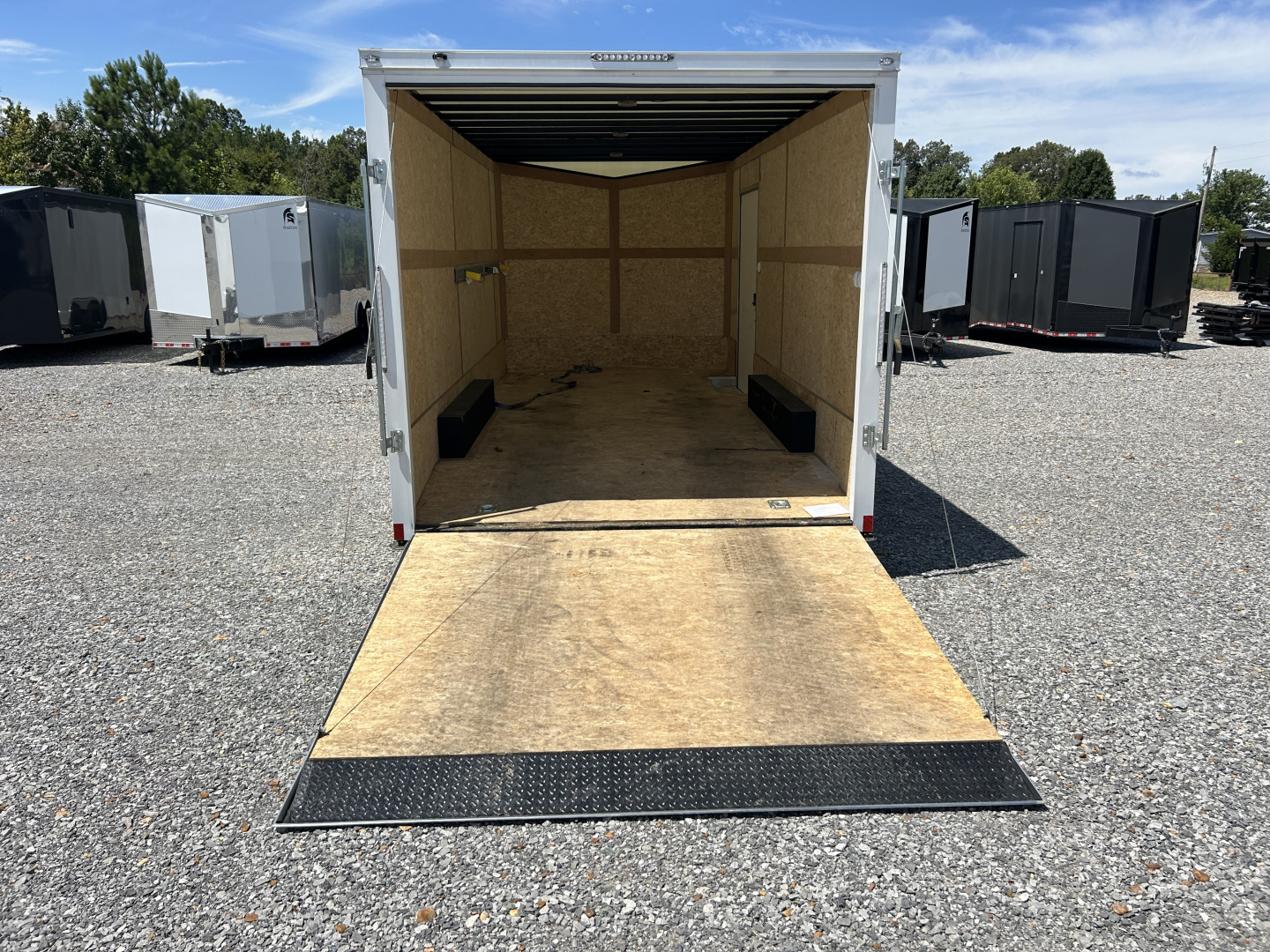Used 2025 Cross 8.5'X18' 10K Enclosed Trailer MAULER PKG