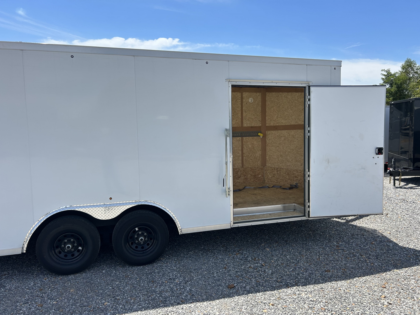 Used 2025 Cross 8.5'X18' 10K Enclosed Trailer MAULER PKG