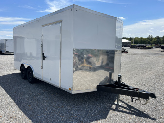 Used 2025 Cross 8.5'X18' 10K Enclosed Trailer MAULER PKG