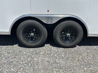 Used 2025 Cross 8.5'X18' 10K Enclosed Trailer MAULER PKG