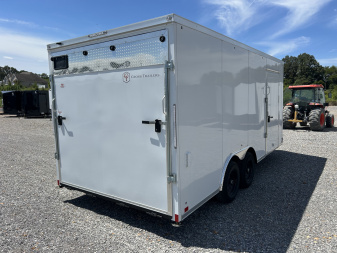 Used 2025 Cross 8.5'X18' 10K Enclosed Trailer MAULER PKG