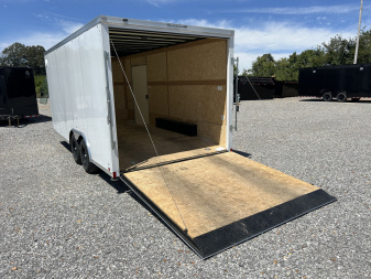 Used 2025 Cross 8.5'X18' 10K Enclosed Trailer MAULER PKG