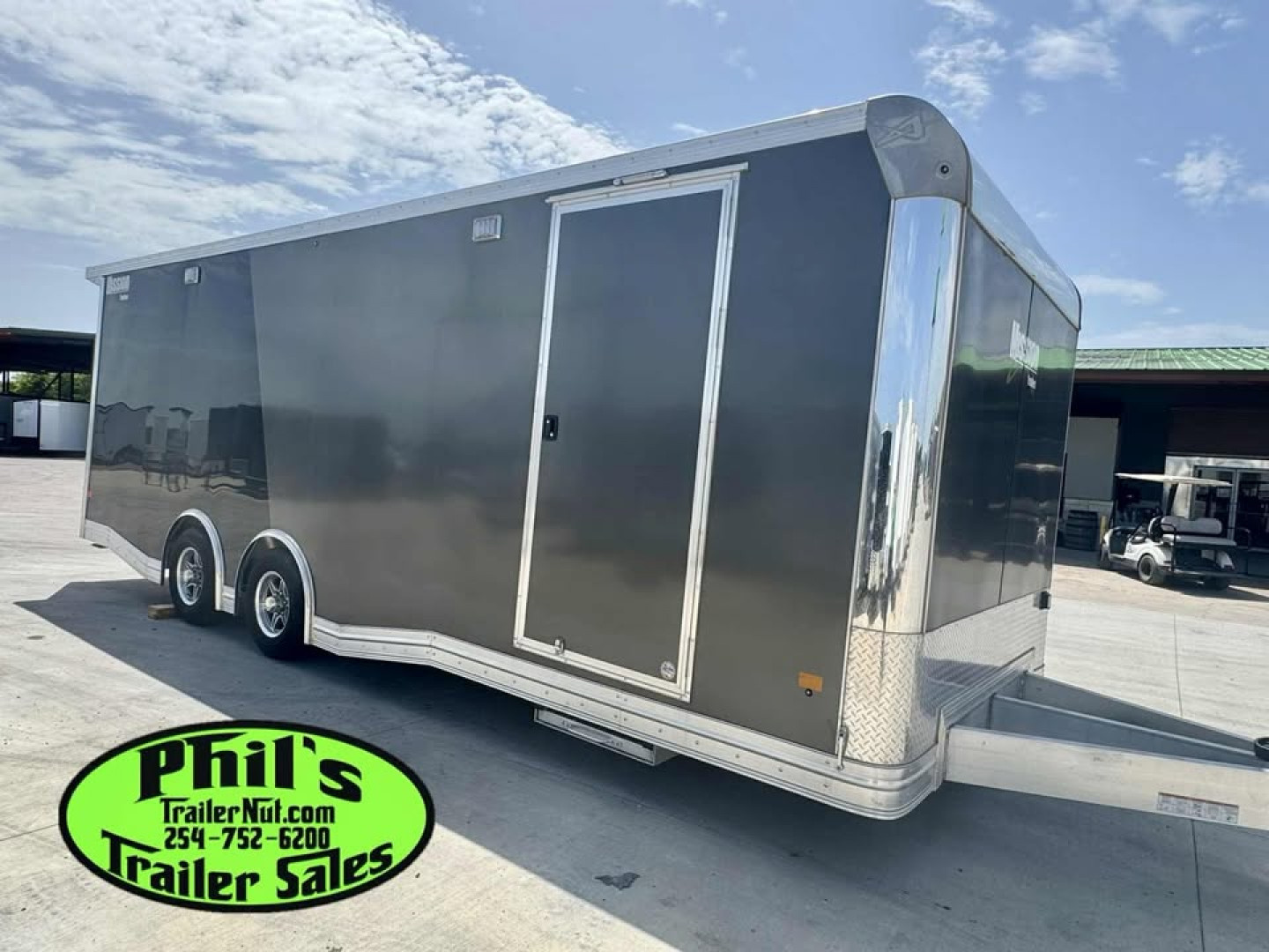 New 2024 Mission PINNACLE SERIES 8.5X24 Car / Racing Trailer ALUMINUM RACE TRAILER FULL ESCAPE DOOR WITH REMOVABLE FENDER SCRATCH & DENT ONLY 1 AVAILABLE AT THIS PRICE!